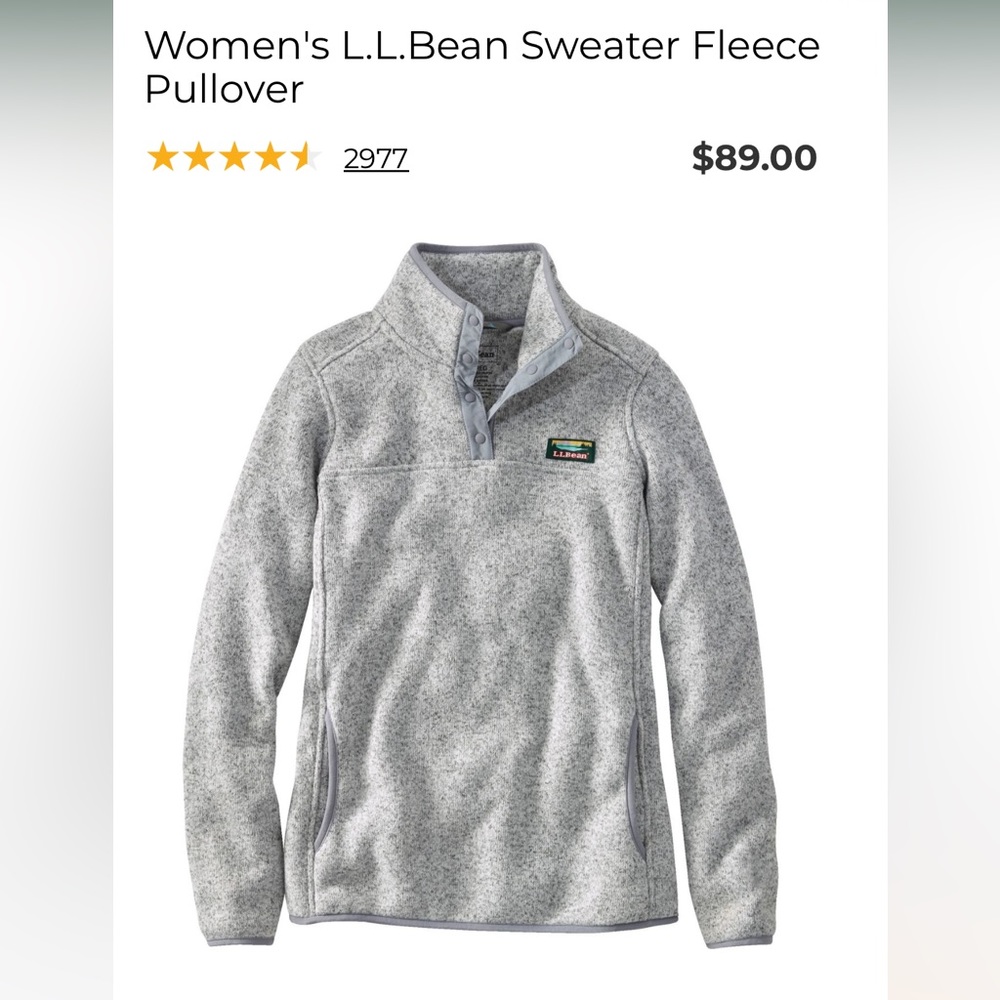 Ll Bean Pullover - image 1